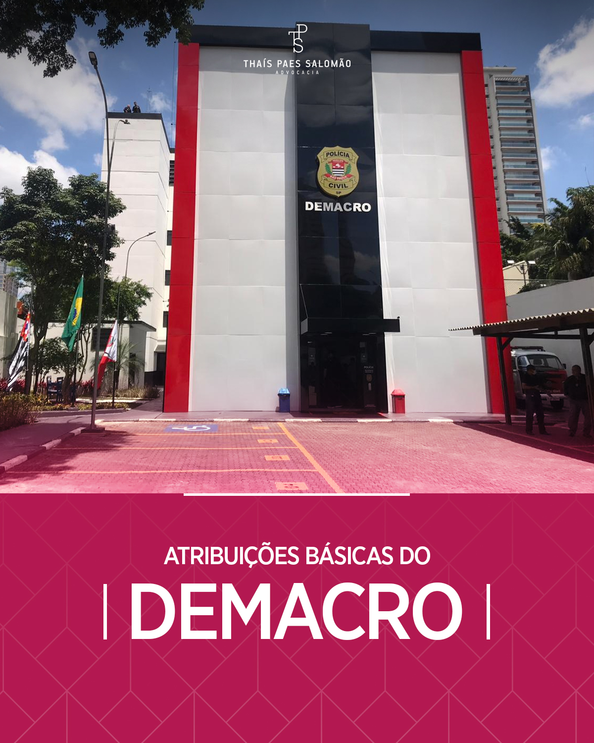 Atribuições básicas do DEMACRO